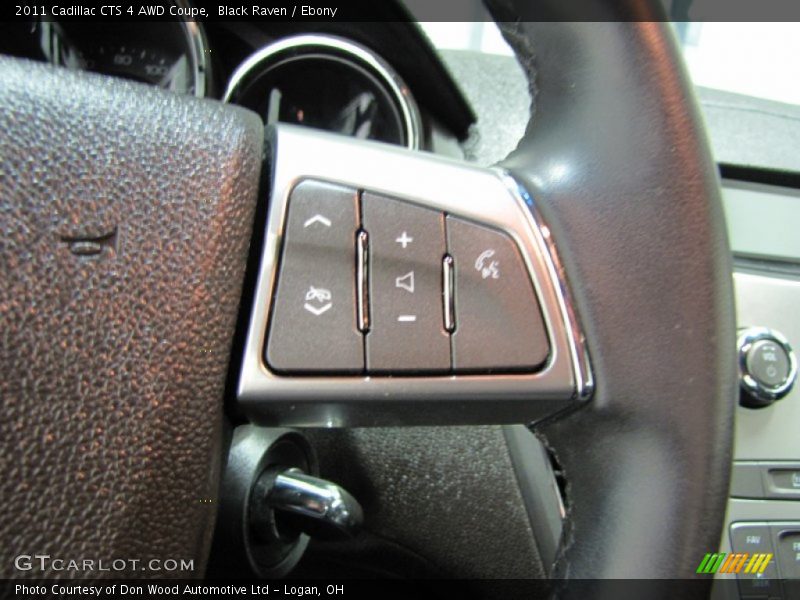 Controls of 2011 CTS 4 AWD Coupe