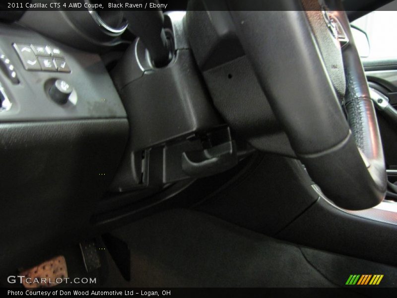Black Raven / Ebony 2011 Cadillac CTS 4 AWD Coupe