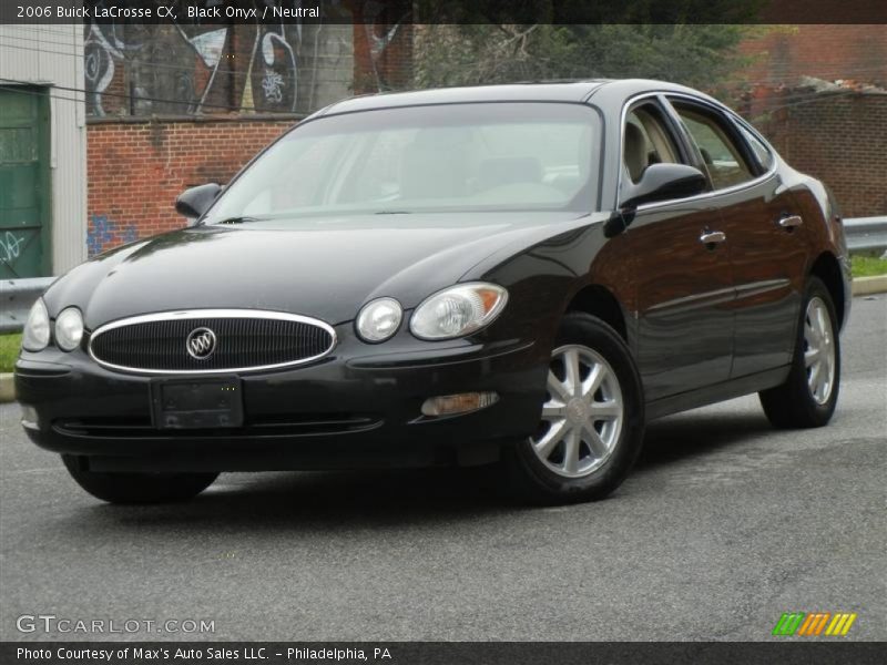 Black Onyx / Neutral 2006 Buick LaCrosse CX