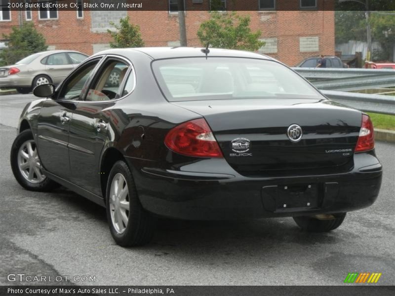 Black Onyx / Neutral 2006 Buick LaCrosse CX