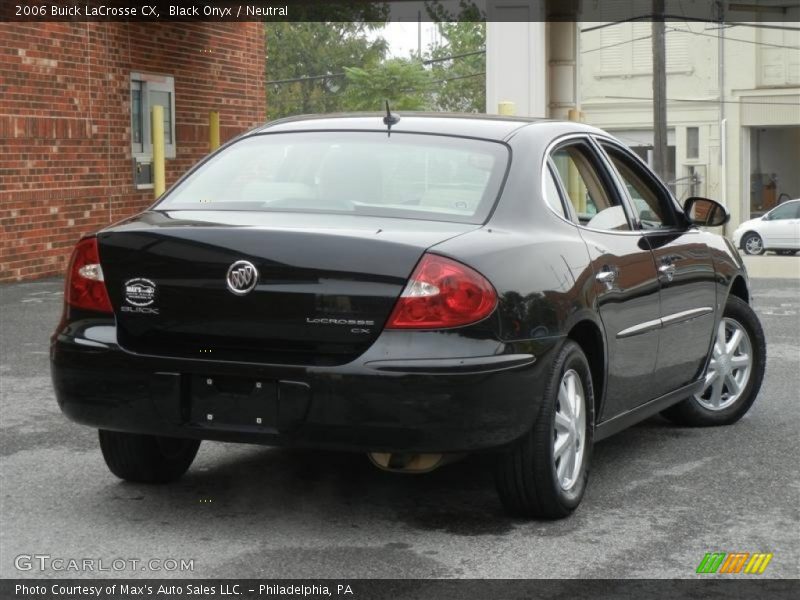 Black Onyx / Neutral 2006 Buick LaCrosse CX