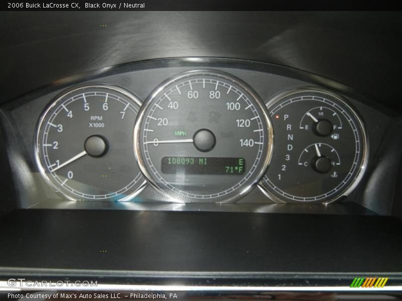  2006 LaCrosse CX CX Gauges