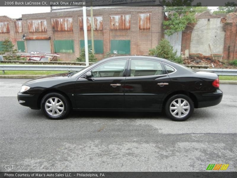 Black Onyx / Neutral 2006 Buick LaCrosse CX