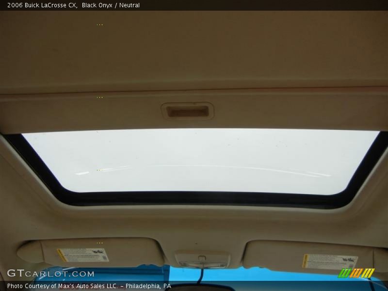 Black Onyx / Neutral 2006 Buick LaCrosse CX