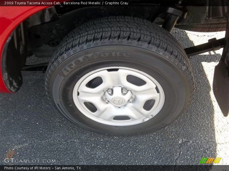Barcelona Red Metallic / Graphite Gray 2009 Toyota Tacoma Access Cab