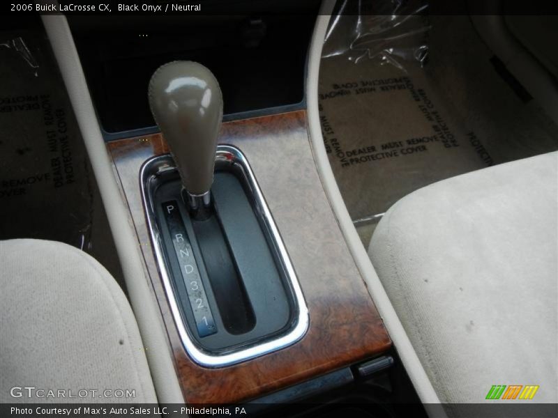  2006 LaCrosse CX 4 Speed Automatic Shifter