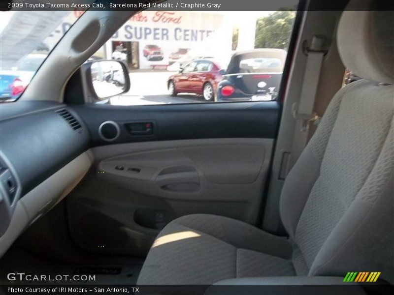 Barcelona Red Metallic / Graphite Gray 2009 Toyota Tacoma Access Cab