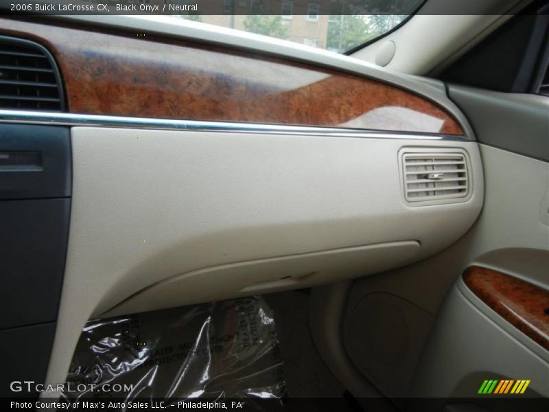 Black Onyx / Neutral 2006 Buick LaCrosse CX