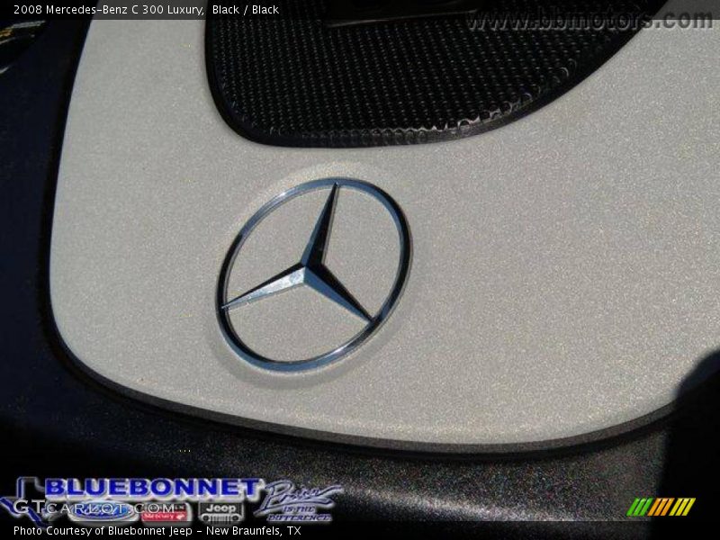 Black / Black 2008 Mercedes-Benz C 300 Luxury