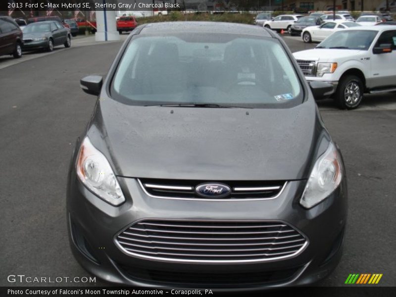 Sterling Gray / Charcoal Black 2013 Ford C-Max Hybrid SE