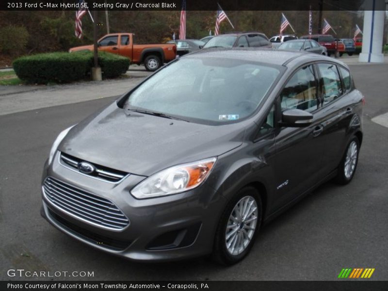Sterling Gray / Charcoal Black 2013 Ford C-Max Hybrid SE