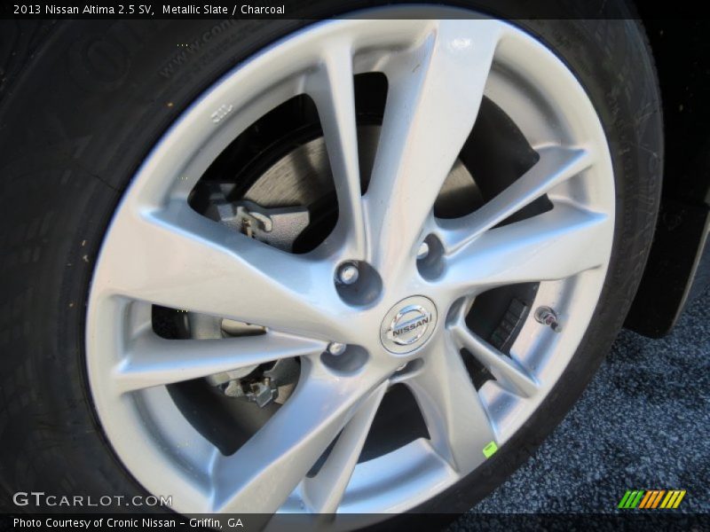 Metallic Slate / Charcoal 2013 Nissan Altima 2.5 SV