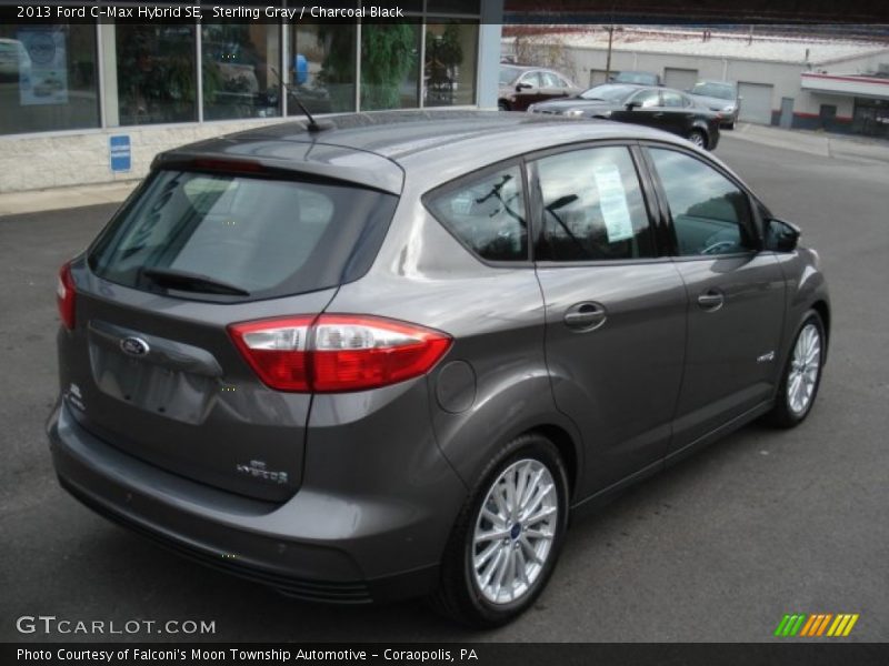 Sterling Gray / Charcoal Black 2013 Ford C-Max Hybrid SE
