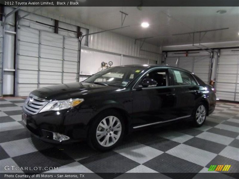 Black / Black 2012 Toyota Avalon Limited