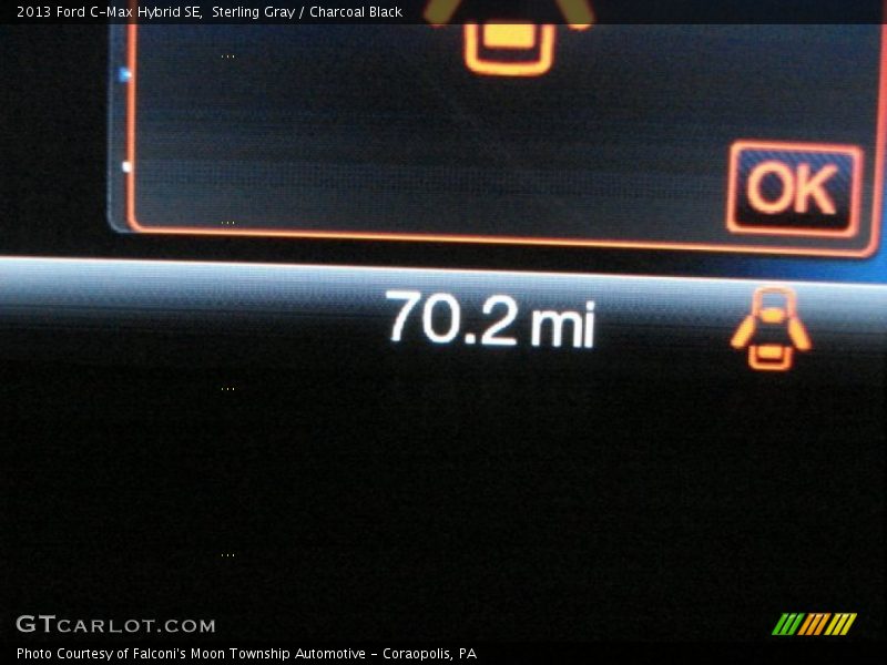 Sterling Gray / Charcoal Black 2013 Ford C-Max Hybrid SE