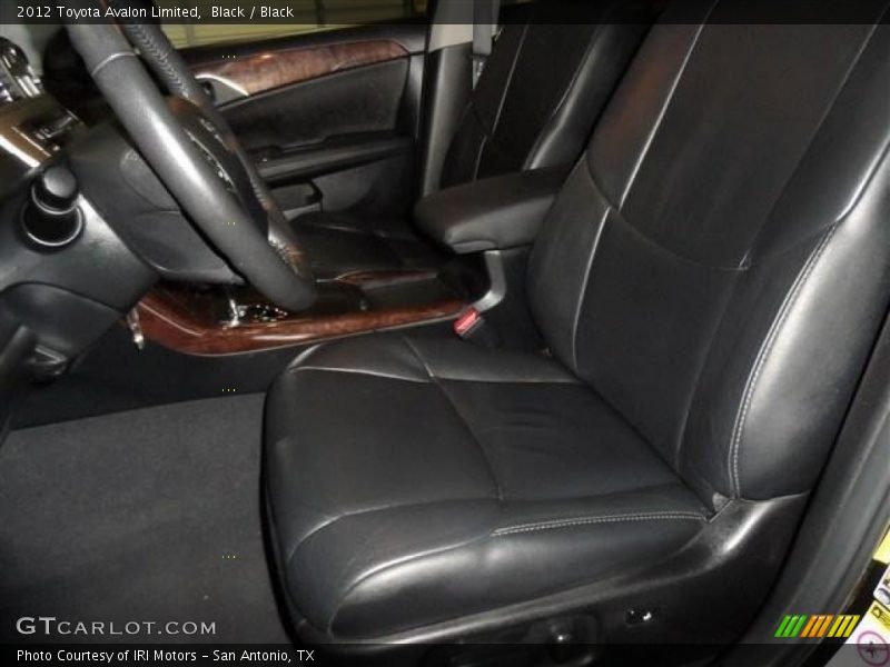Black / Black 2012 Toyota Avalon Limited