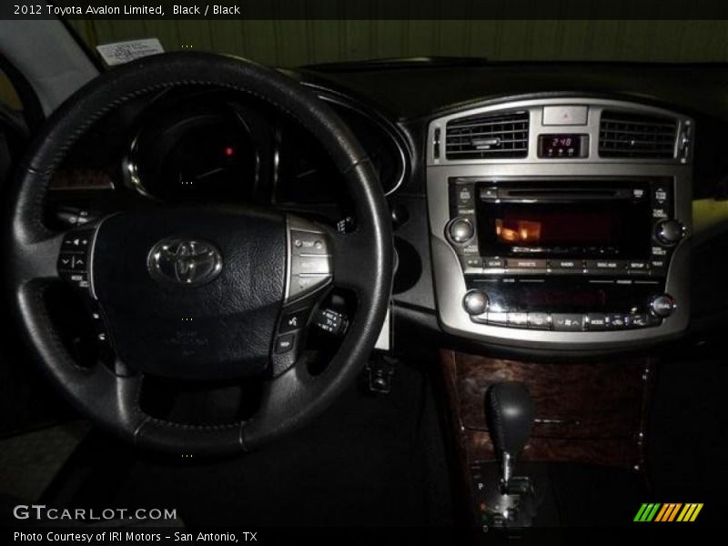 Black / Black 2012 Toyota Avalon Limited