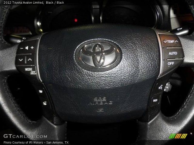 Black / Black 2012 Toyota Avalon Limited