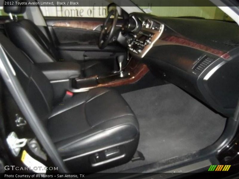 Black / Black 2012 Toyota Avalon Limited