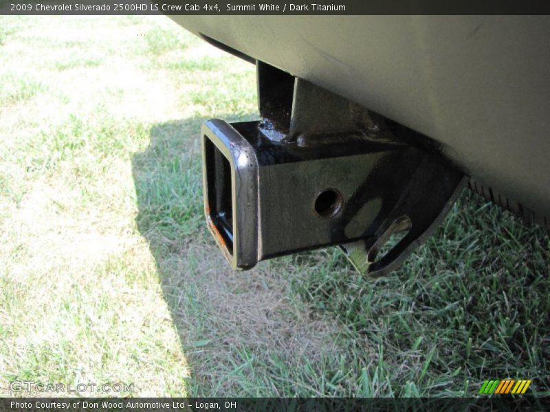 Summit White / Dark Titanium 2009 Chevrolet Silverado 2500HD LS Crew Cab 4x4