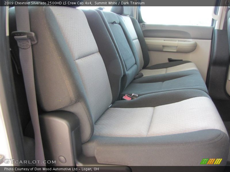 Summit White / Dark Titanium 2009 Chevrolet Silverado 2500HD LS Crew Cab 4x4