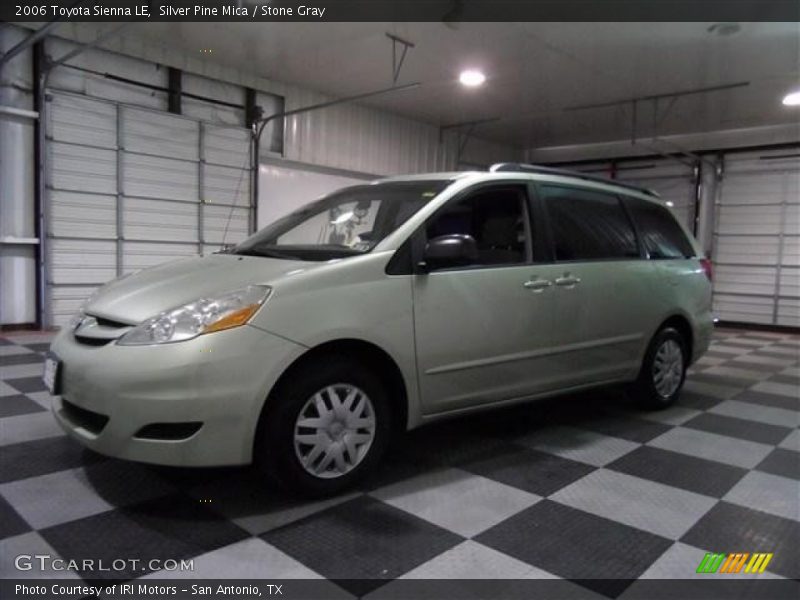 Silver Pine Mica / Stone Gray 2006 Toyota Sienna LE