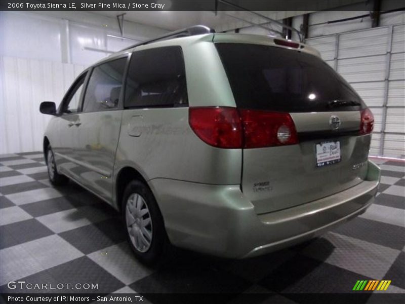 Silver Pine Mica / Stone Gray 2006 Toyota Sienna LE
