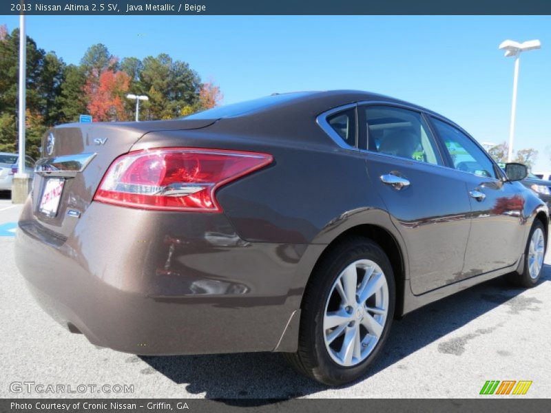 Java Metallic / Beige 2013 Nissan Altima 2.5 SV