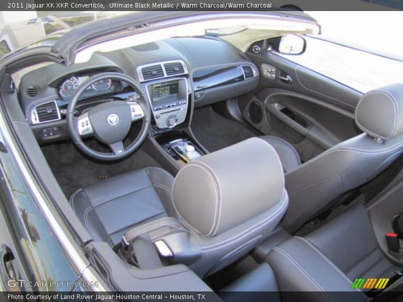  2011 XK XKR Convertible Warm Charcoal/Warm Charcoal Interior