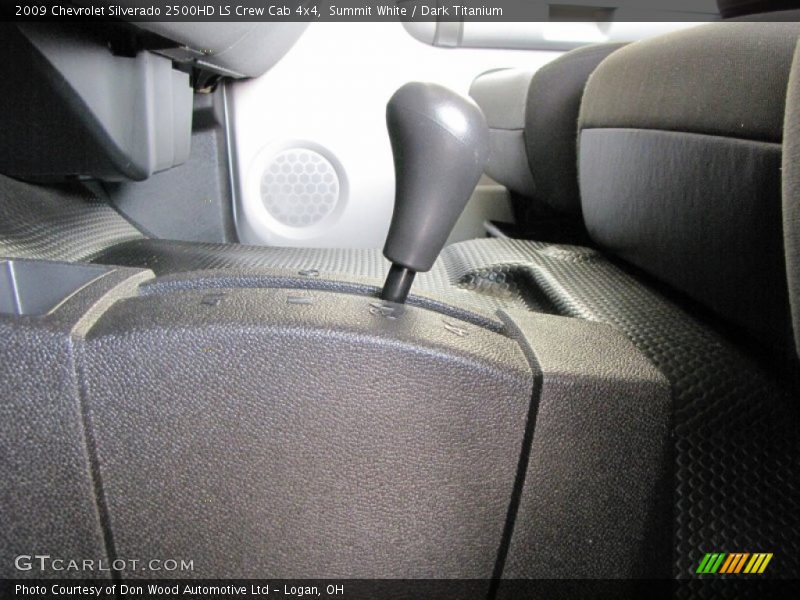 Summit White / Dark Titanium 2009 Chevrolet Silverado 2500HD LS Crew Cab 4x4