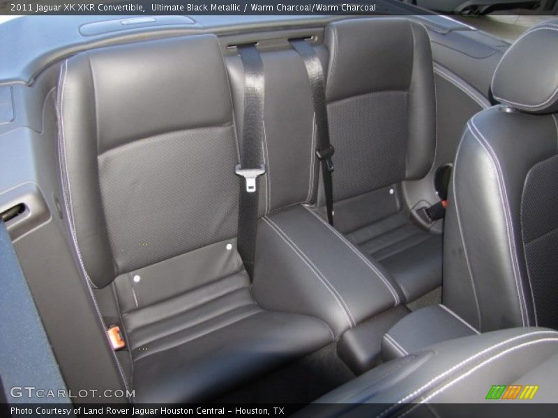 Rear Seat of 2011 XK XKR Convertible