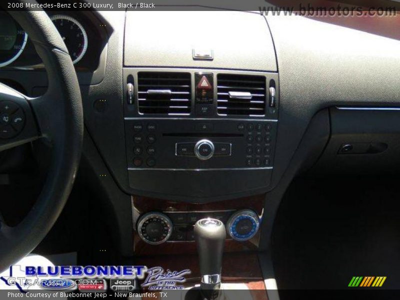 Black / Black 2008 Mercedes-Benz C 300 Luxury