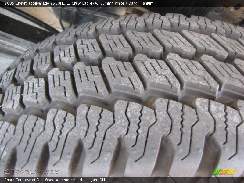 Summit White / Dark Titanium 2009 Chevrolet Silverado 2500HD LS Crew Cab 4x4