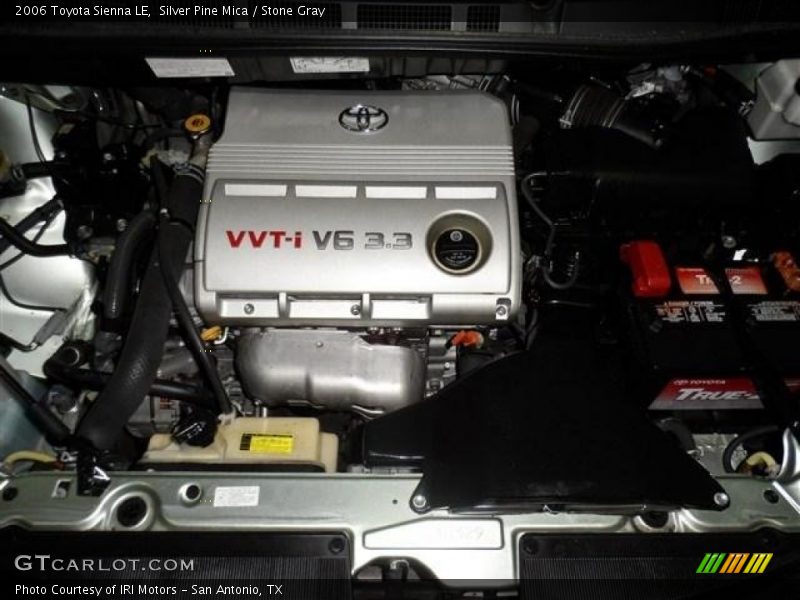 Silver Pine Mica / Stone Gray 2006 Toyota Sienna LE
