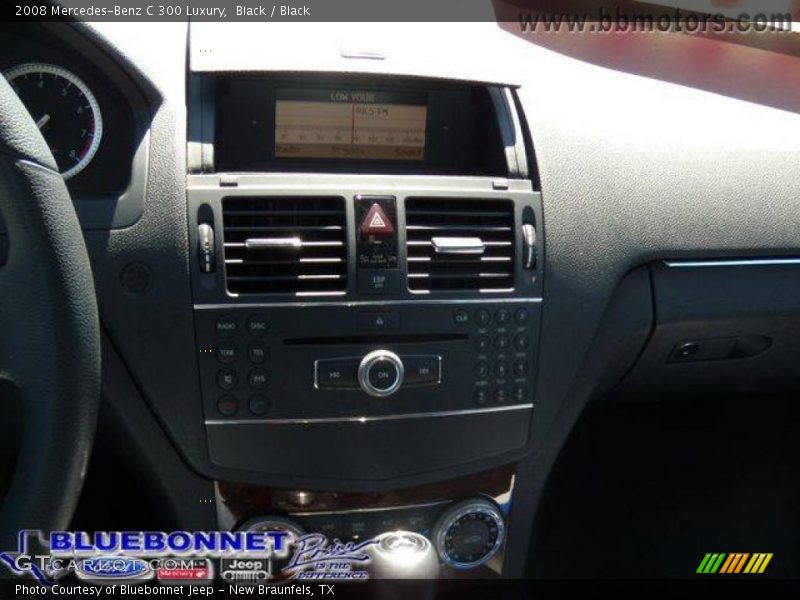 Black / Black 2008 Mercedes-Benz C 300 Luxury