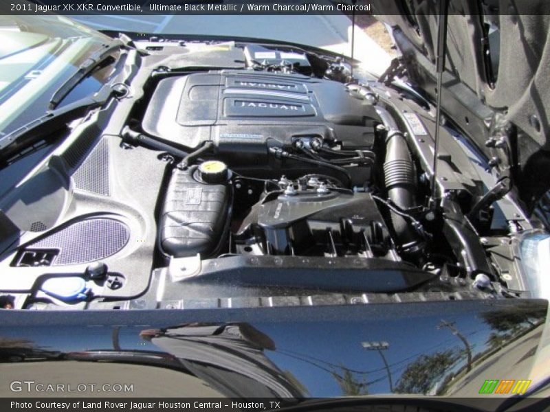  2011 XK XKR Convertible Engine - 5.0 Liter R Supercharged GDI DOHC 32-Valve VVT V8