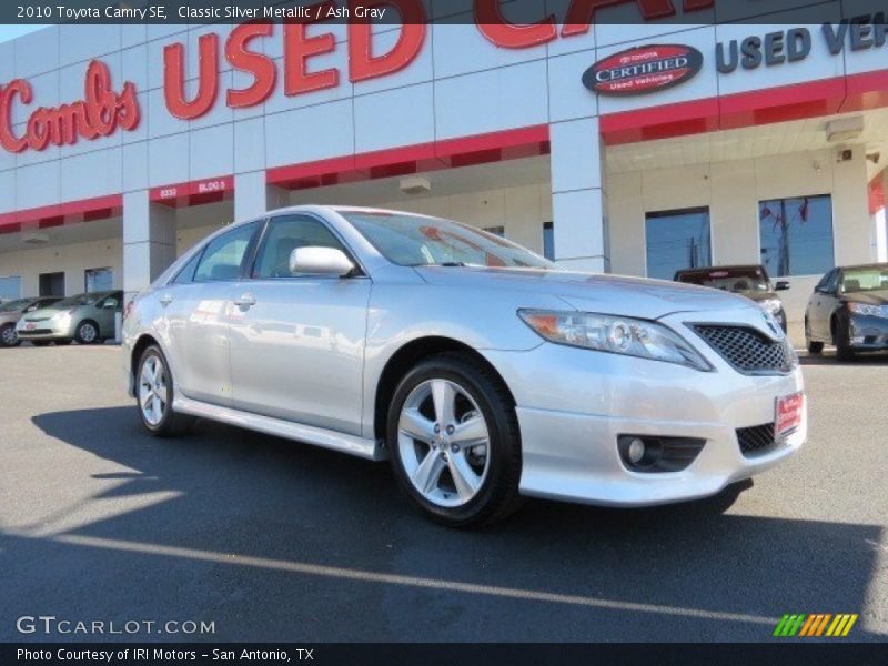 Classic Silver Metallic / Ash Gray 2010 Toyota Camry SE