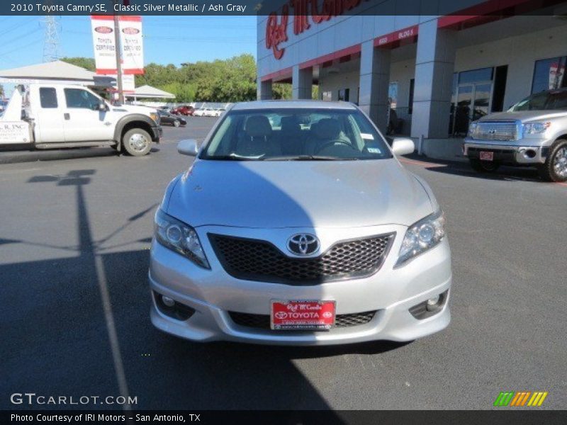 Classic Silver Metallic / Ash Gray 2010 Toyota Camry SE