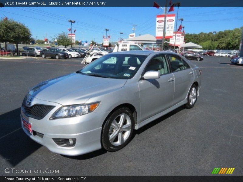 Classic Silver Metallic / Ash Gray 2010 Toyota Camry SE