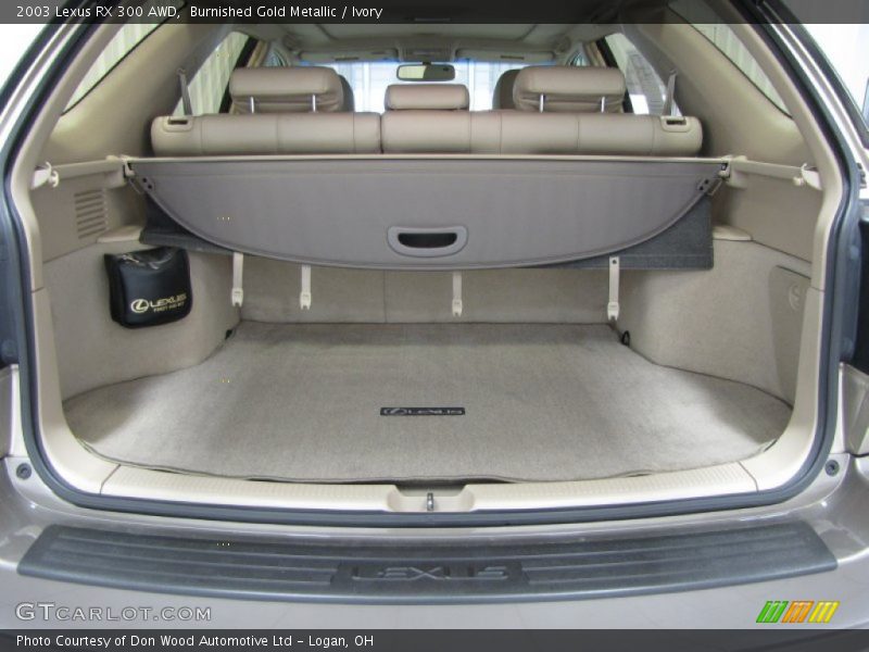 Burnished Gold Metallic / Ivory 2003 Lexus RX 300 AWD