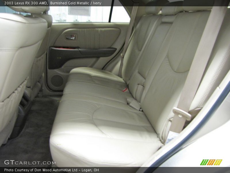 Burnished Gold Metallic / Ivory 2003 Lexus RX 300 AWD