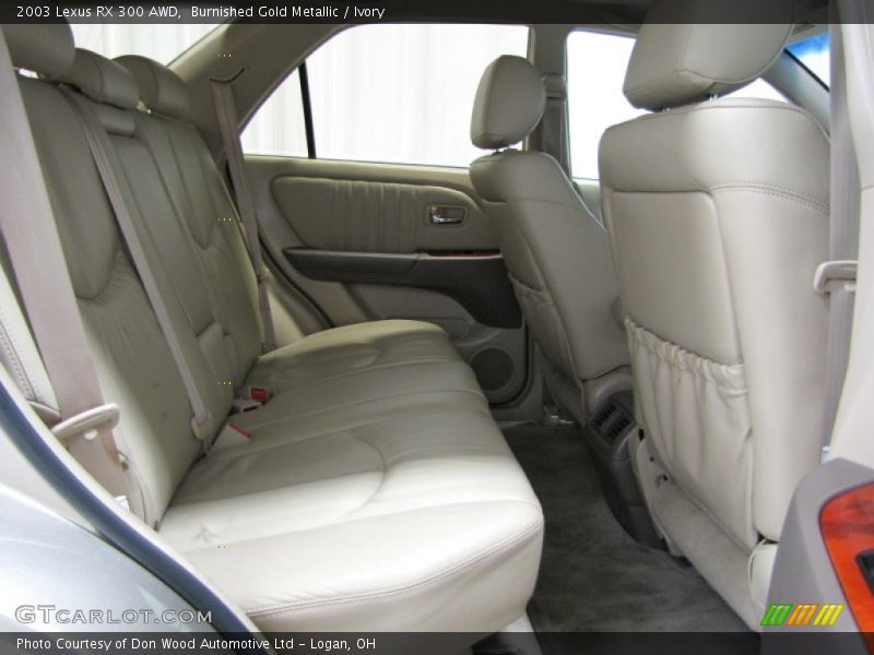 Burnished Gold Metallic / Ivory 2003 Lexus RX 300 AWD