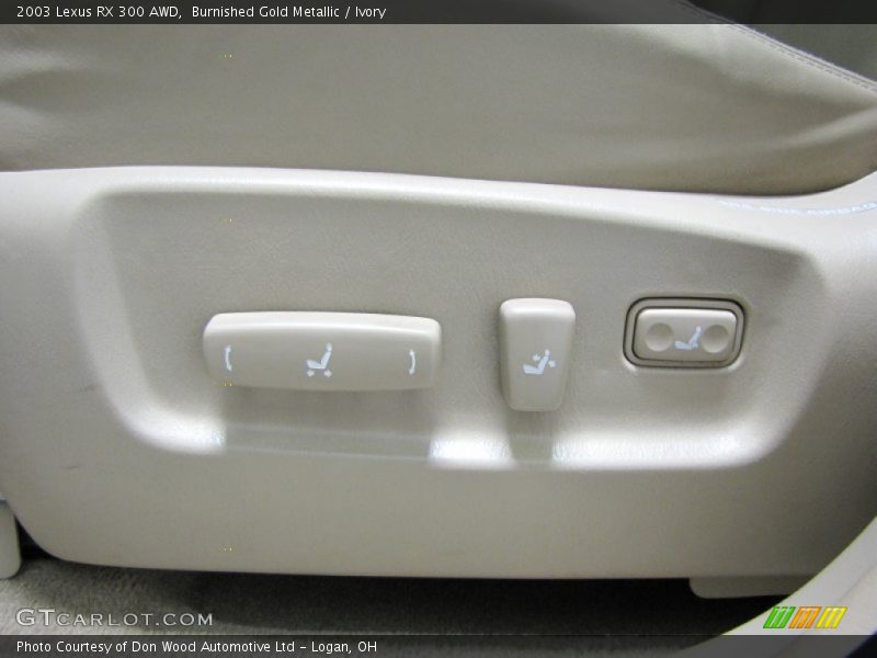 Burnished Gold Metallic / Ivory 2003 Lexus RX 300 AWD