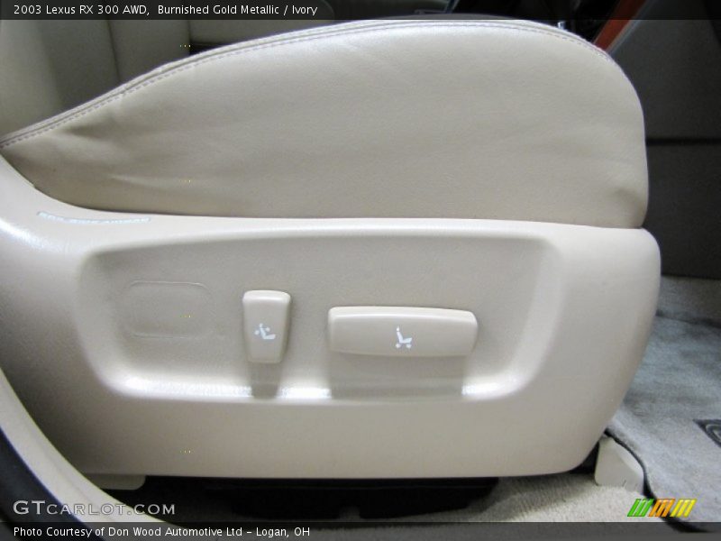 Burnished Gold Metallic / Ivory 2003 Lexus RX 300 AWD
