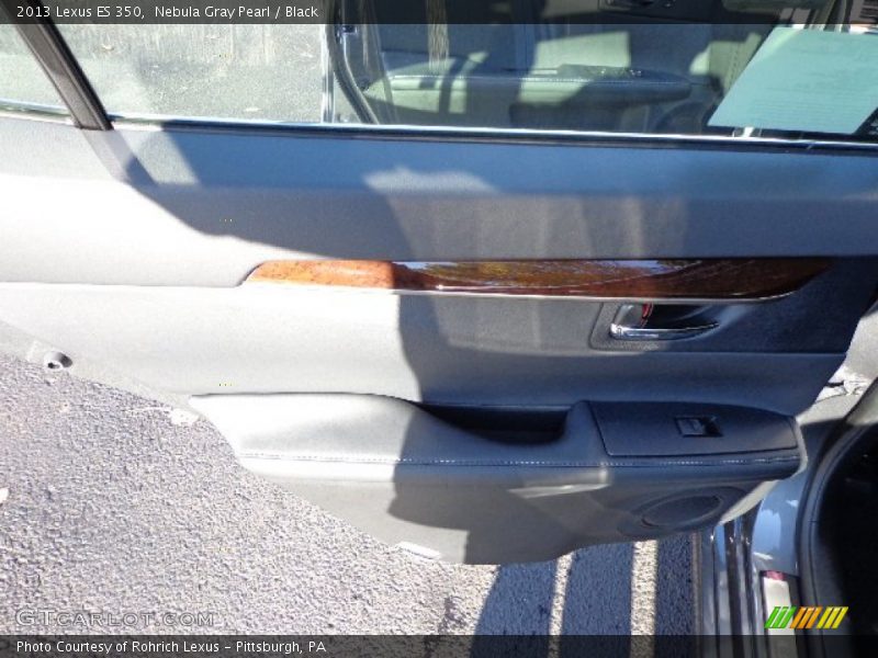 Nebula Gray Pearl / Black 2013 Lexus ES 350