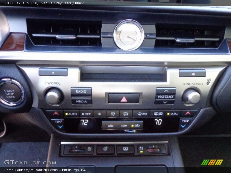 Nebula Gray Pearl / Black 2013 Lexus ES 350