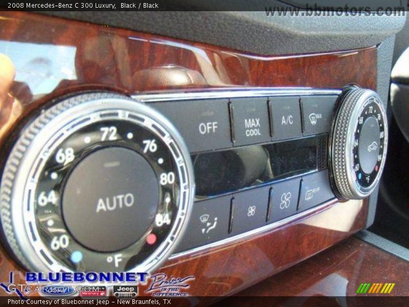 Black / Black 2008 Mercedes-Benz C 300 Luxury