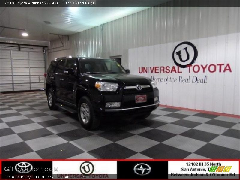 Black / Sand Beige 2010 Toyota 4Runner SR5 4x4