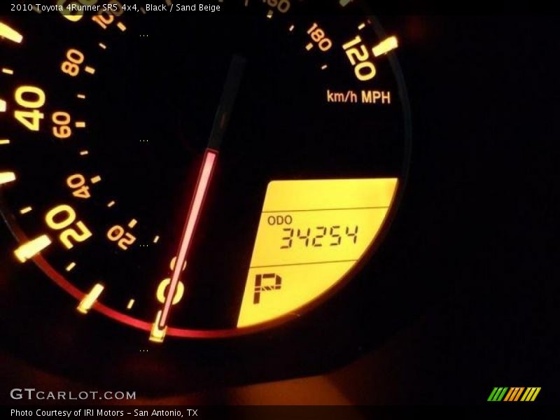 Black / Sand Beige 2010 Toyota 4Runner SR5 4x4