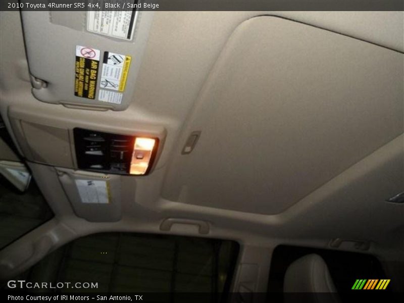 Black / Sand Beige 2010 Toyota 4Runner SR5 4x4